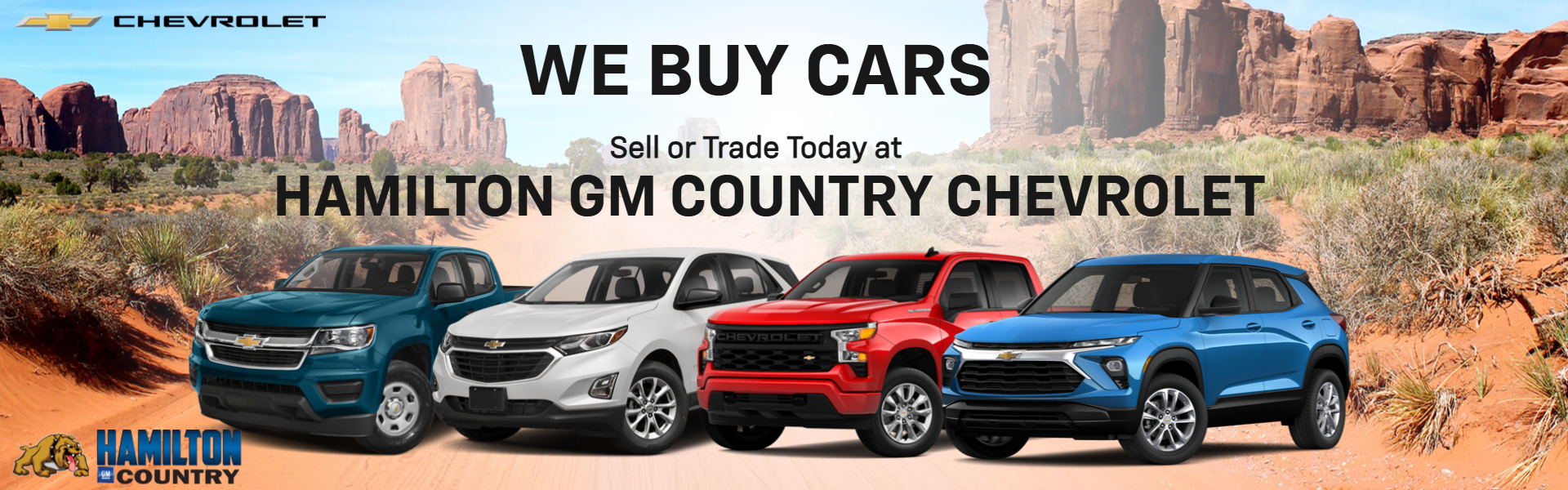 We buy cars